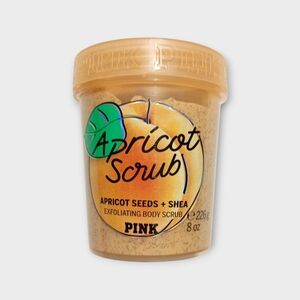 VS PINK Limited Edition Apricot Seed Exfoliating Body Wash Scrub 10 Oz NEW